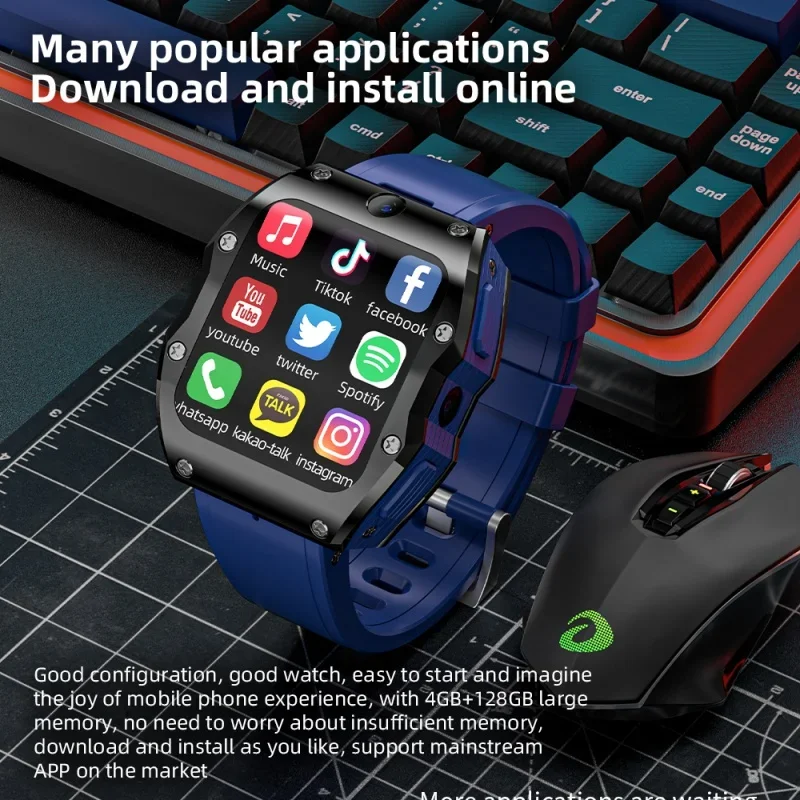 جديد LOKMAT 4G Smartwatch 4GB  - مراجعة Smartwatch Custom وسعره