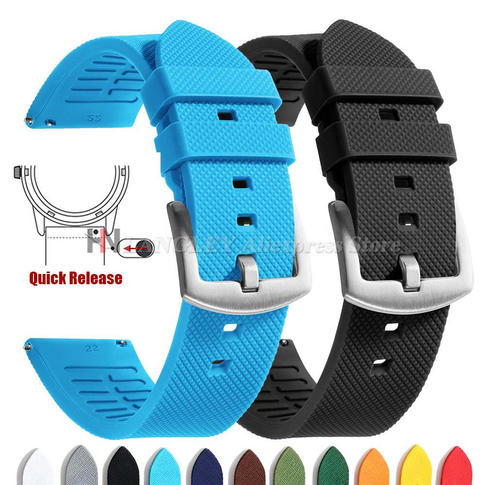 حزام ساعة كلاسيكي من المطاط ال - مراجعة Fossil Smartwatch Accessories وسعره